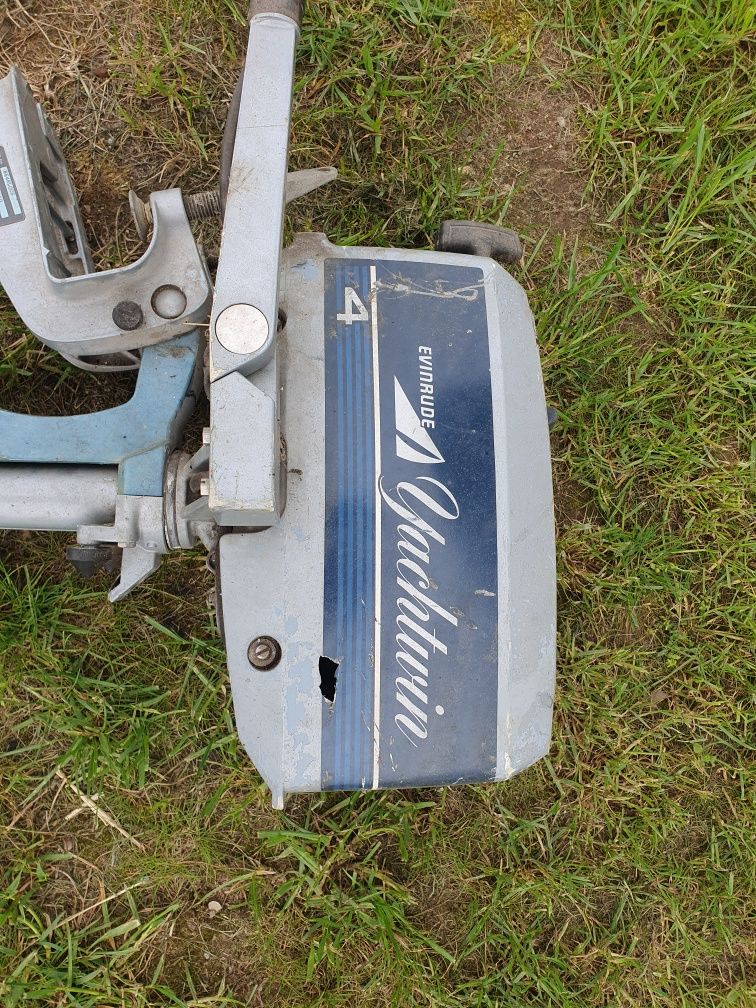 Silnik zaburtowy Evinrude 4 Wysyłka