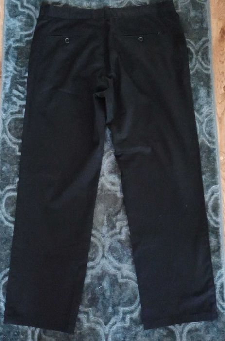 Czarne Spodnie Garniturowe JAK NOWE