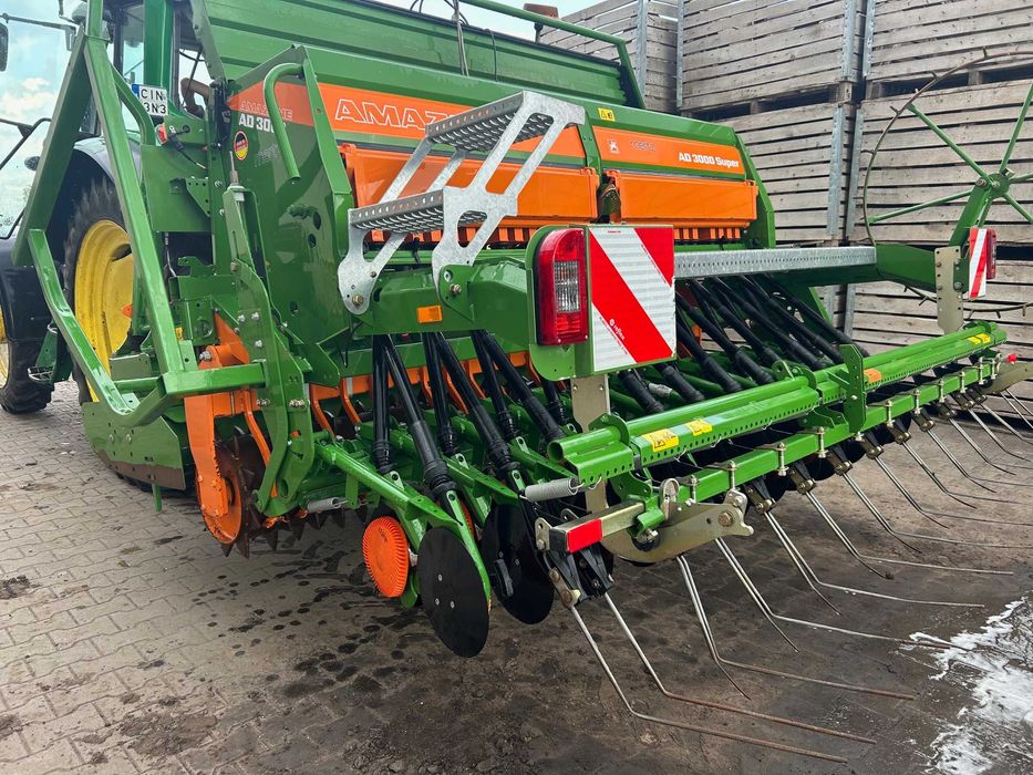 zestaw upr siew Amazone red. tale KE/AD 3000super, zasiane tylko 803ha