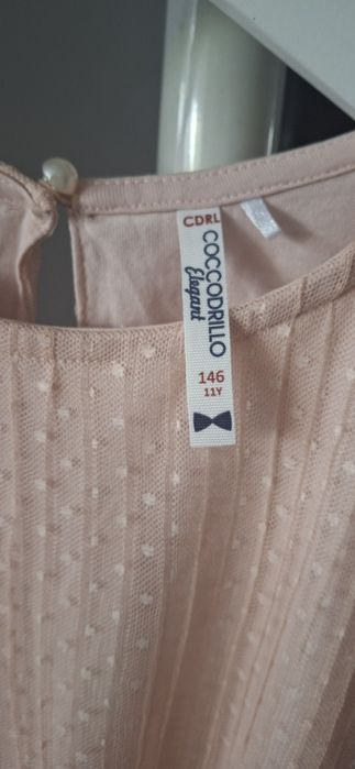 Nowa! Elegancka sukienka tiul Coccodrillo rozm 146