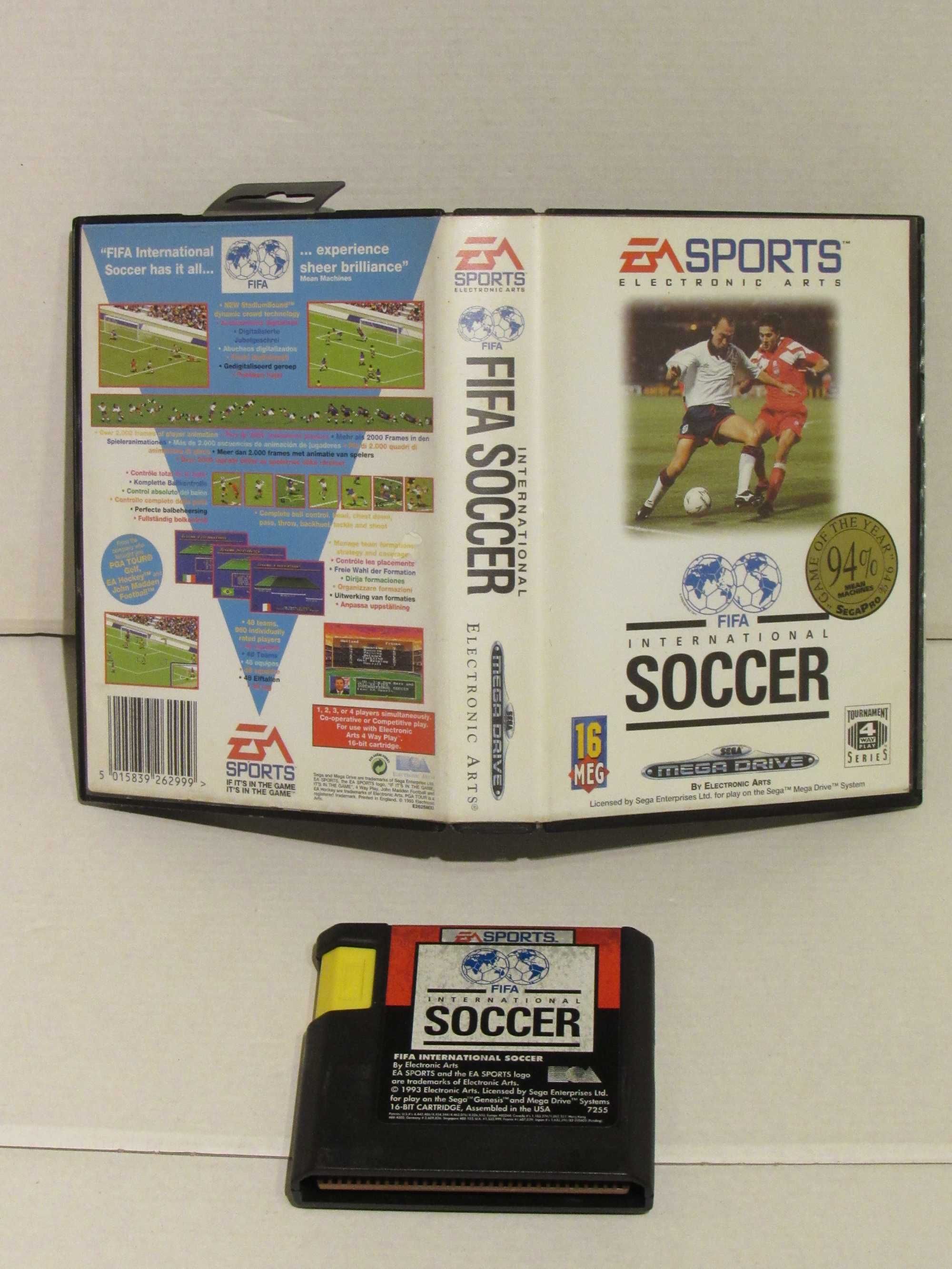 Jogo Sega Mega Drive FIFA International Soccer