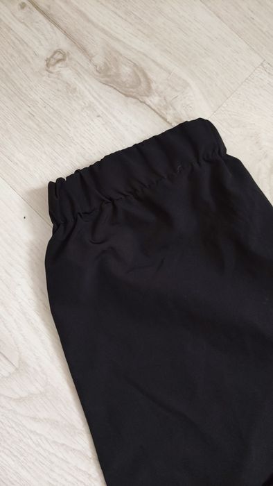 Joggery spodnie czarne rozmiar 152 / XS / S / M