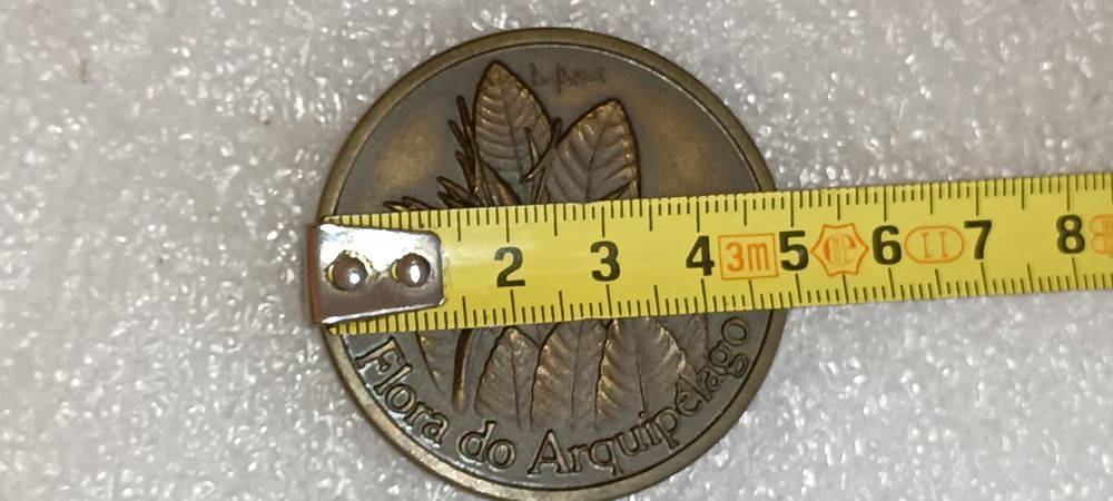 Rara Medalha Flora do Arquipélago Esterlitzia