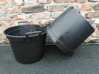 Doniczki 27 L litrów uchwyty zanitowane Zagnańsk 40cm 27L