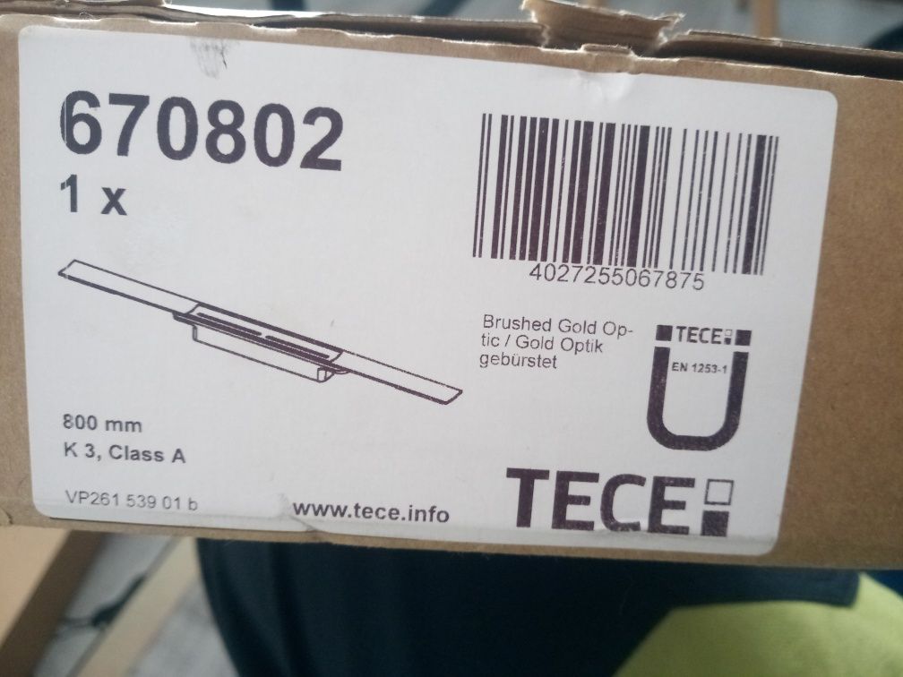 Tece drainprofile profil prysznicowy 800 mm nowy oryginał