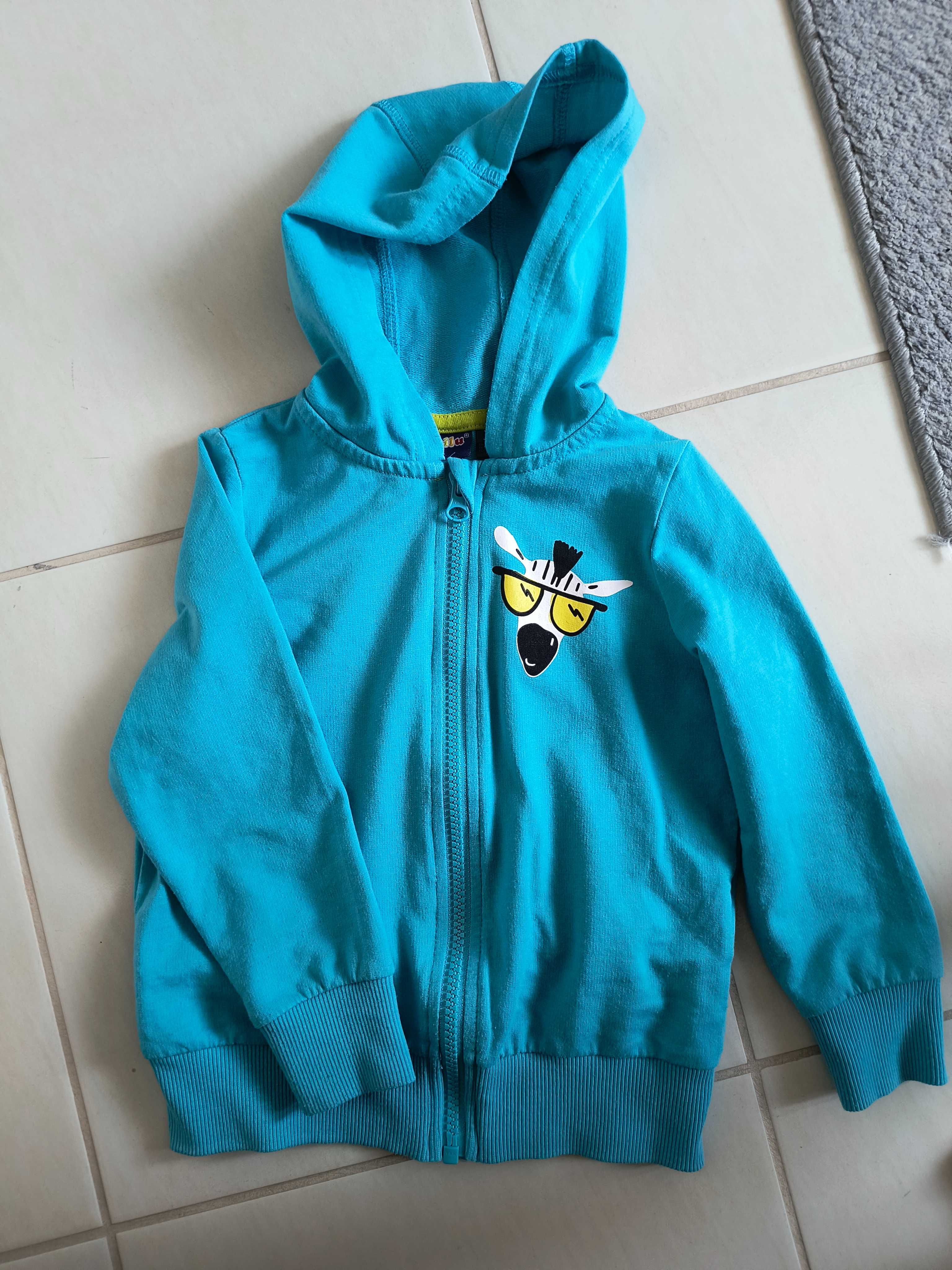 Cienka rozpinana bluza Lupilu chłopiec 98/104