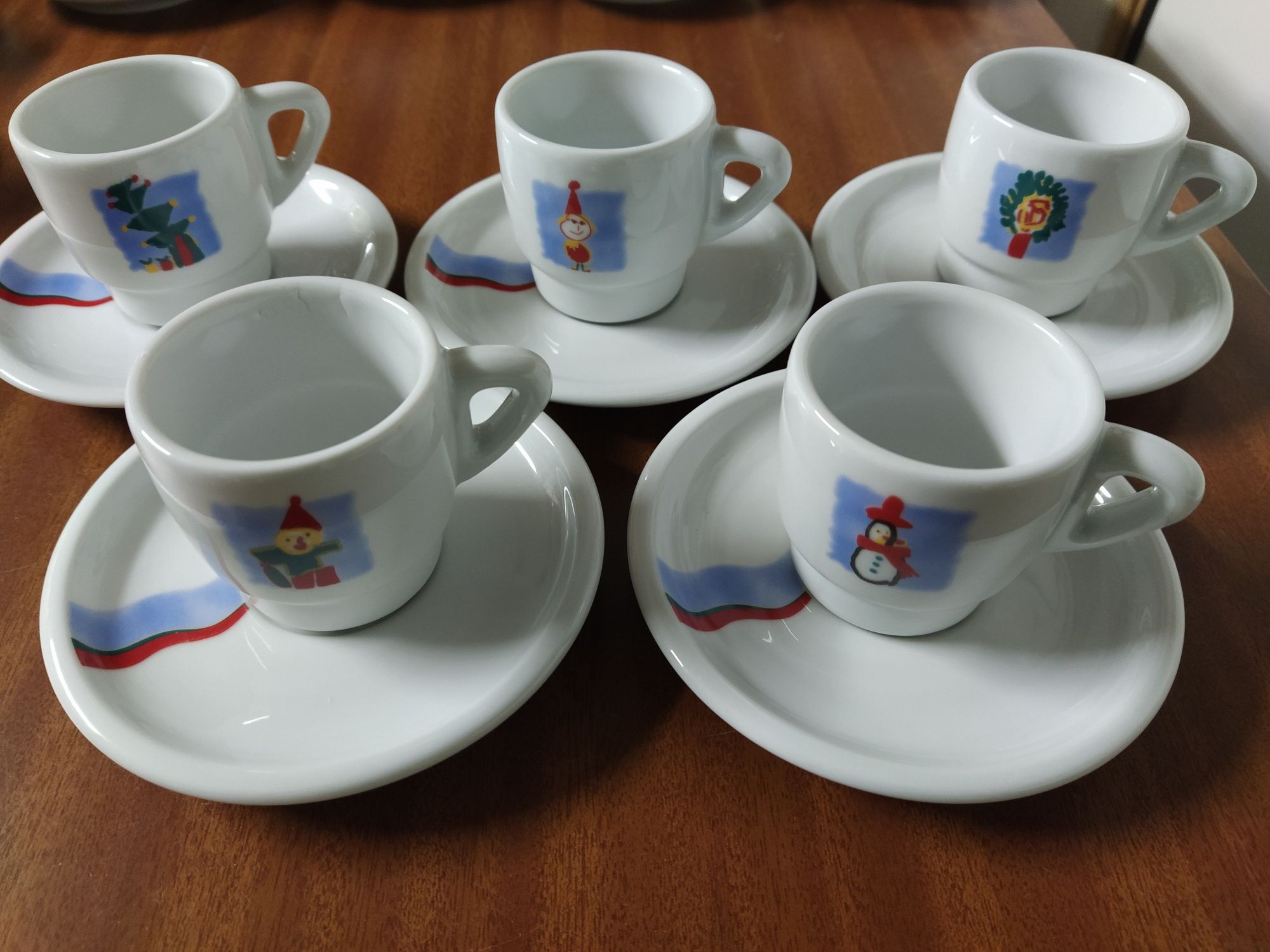 Chávenas de café