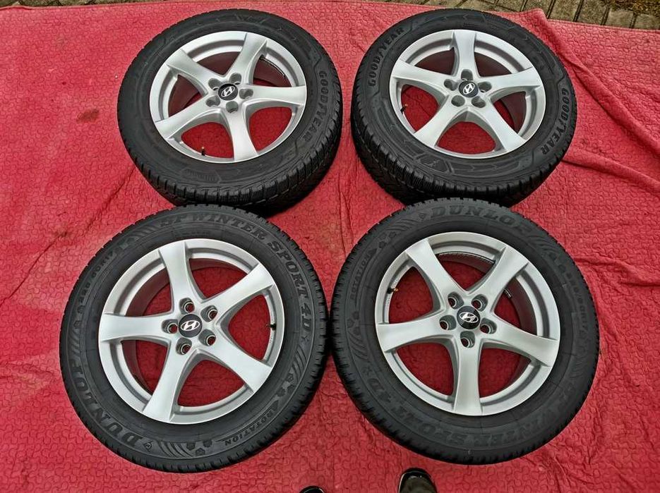 KOŁA zima 17' HYUNDAI SANTA-FE TUCSON - 5x114,3 - 225/60/17
