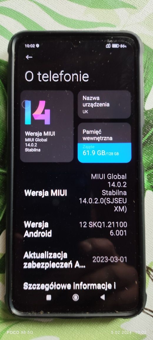 Okazja Mi 10T Lite 5G gwarancja 6+5GB/128 jak nowy