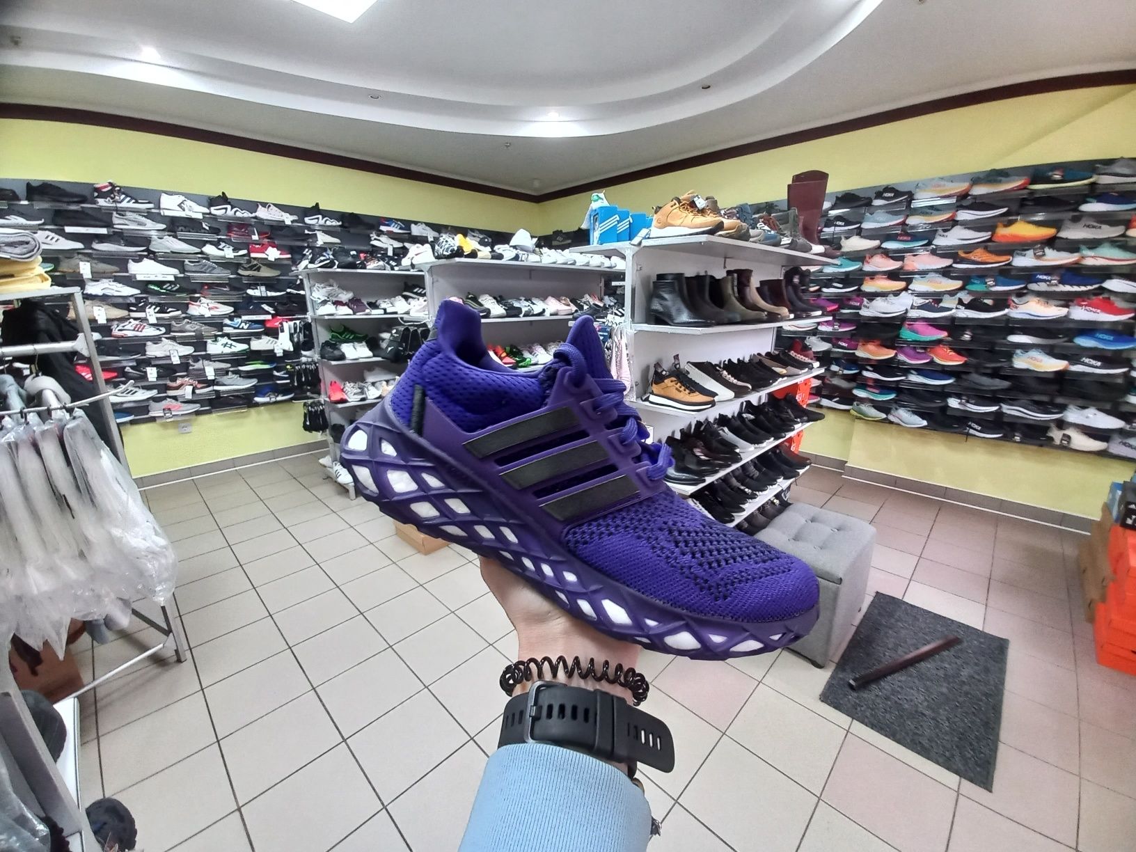 Кросівки Adidas Ultra boost Web DNA College Purple