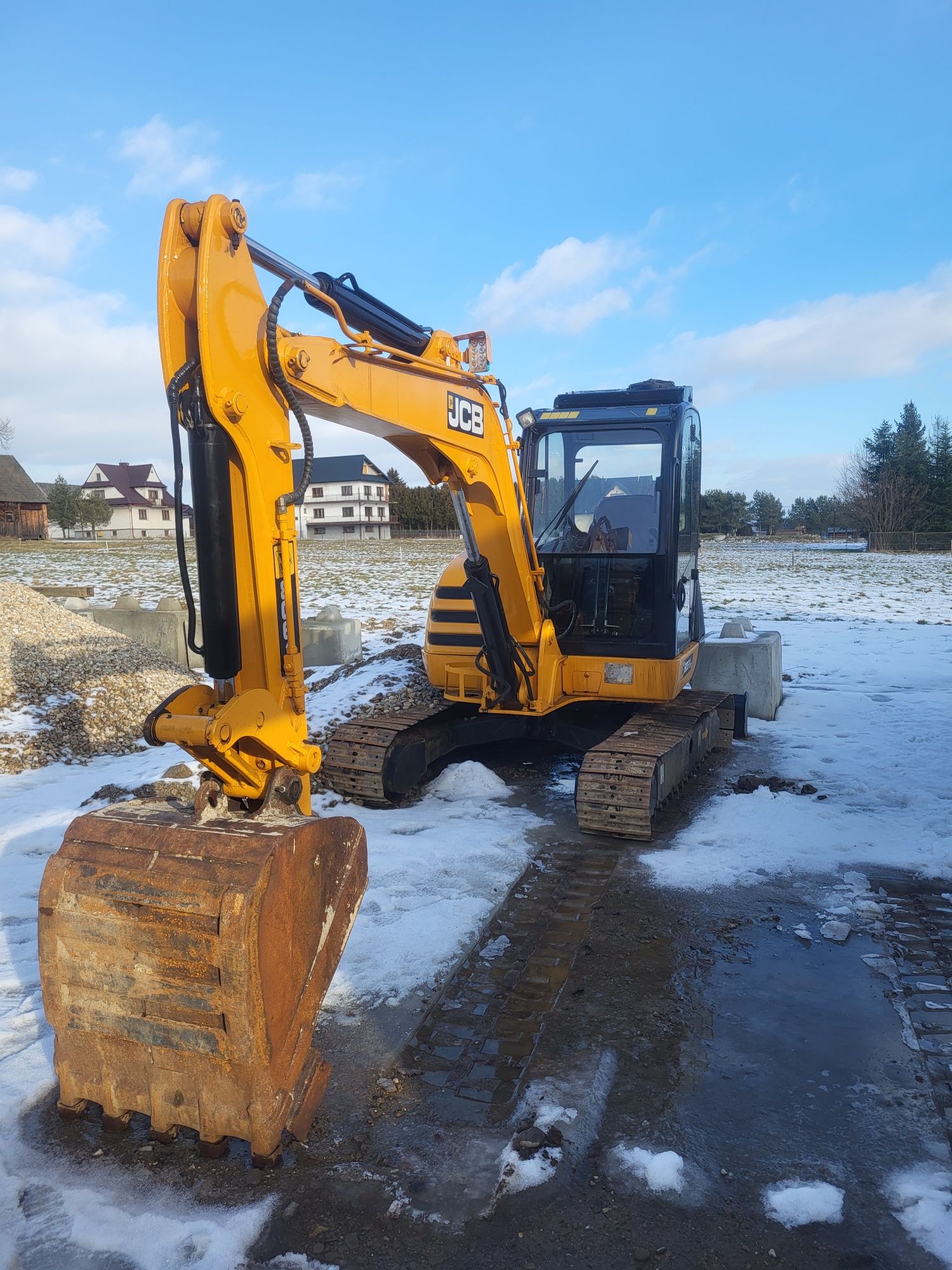 Koparka gąsienicowa JCB 8061 6 t cat wacker bobcat komatsu