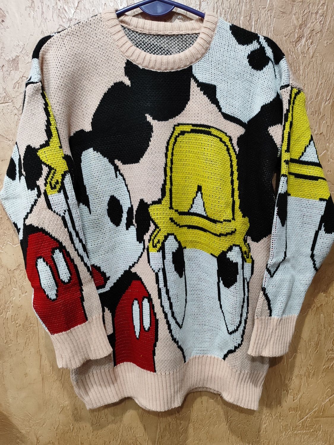 Sweter z Mickey i Donaldem L/xl