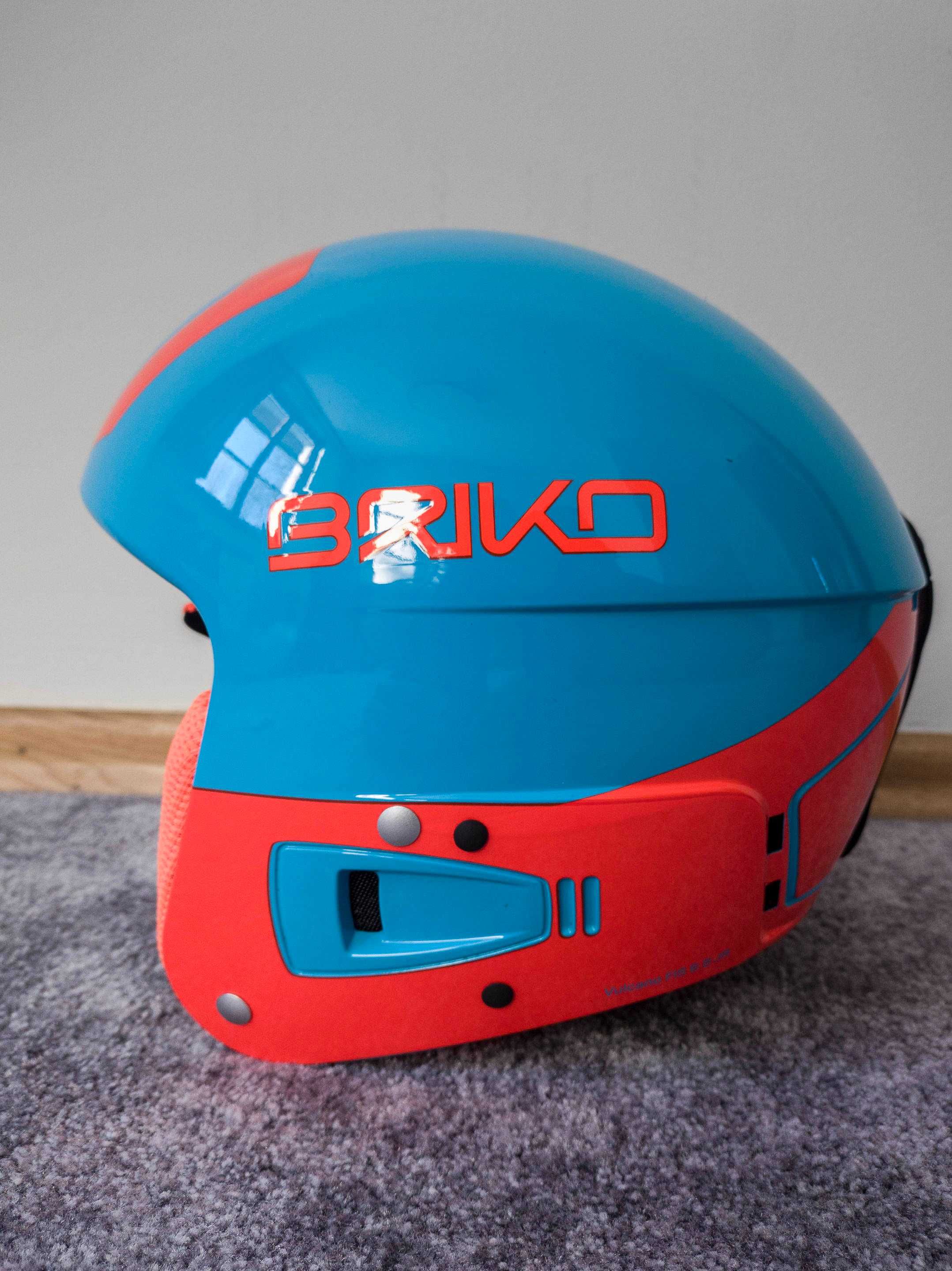 Kask narciarski dziecięcy BRICO Vulcano FIS 6.8 JR XS 48-52cm