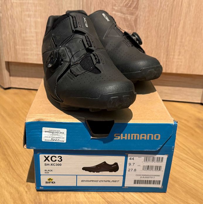 Buty rowerowe Shimano SH-XC300 Czarny (rozmiar 44)