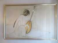 Quadro Vintage de Ha Van Vuong o “ Mandolin”