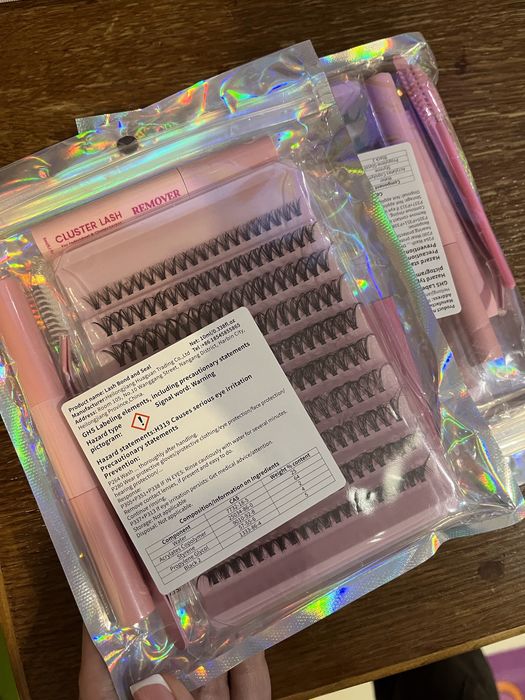 Накладні вії набір для нарощуванн вій вії пучки 3Д