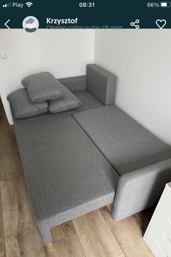 Ikea narożnik/kanapa/łóżko - Bennebol