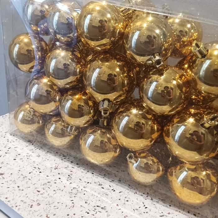 Bolas de decoração de natal