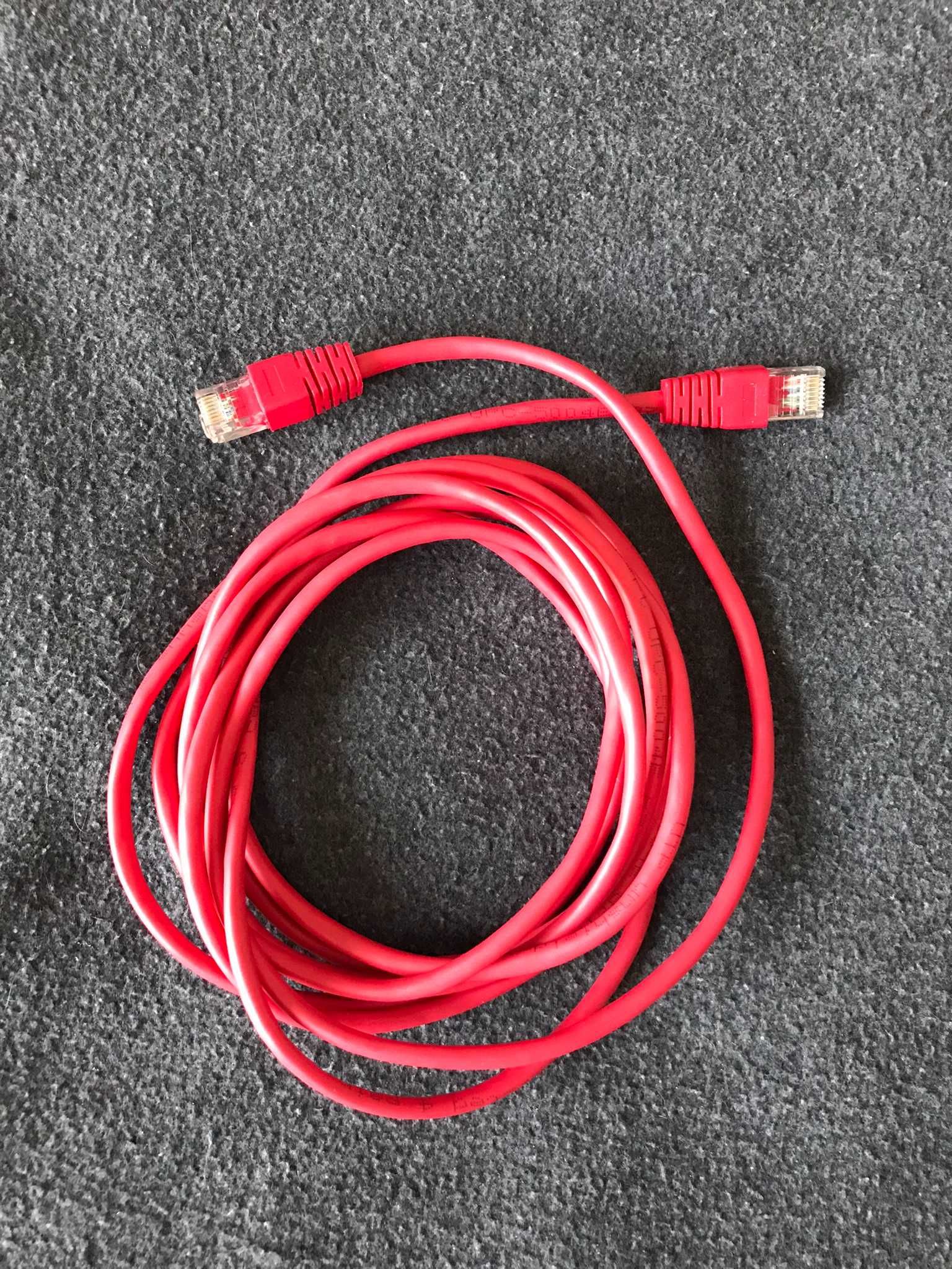 Kabel UTP Kat. 5e - 3 metry - uszkodzony jeden zatrzask
