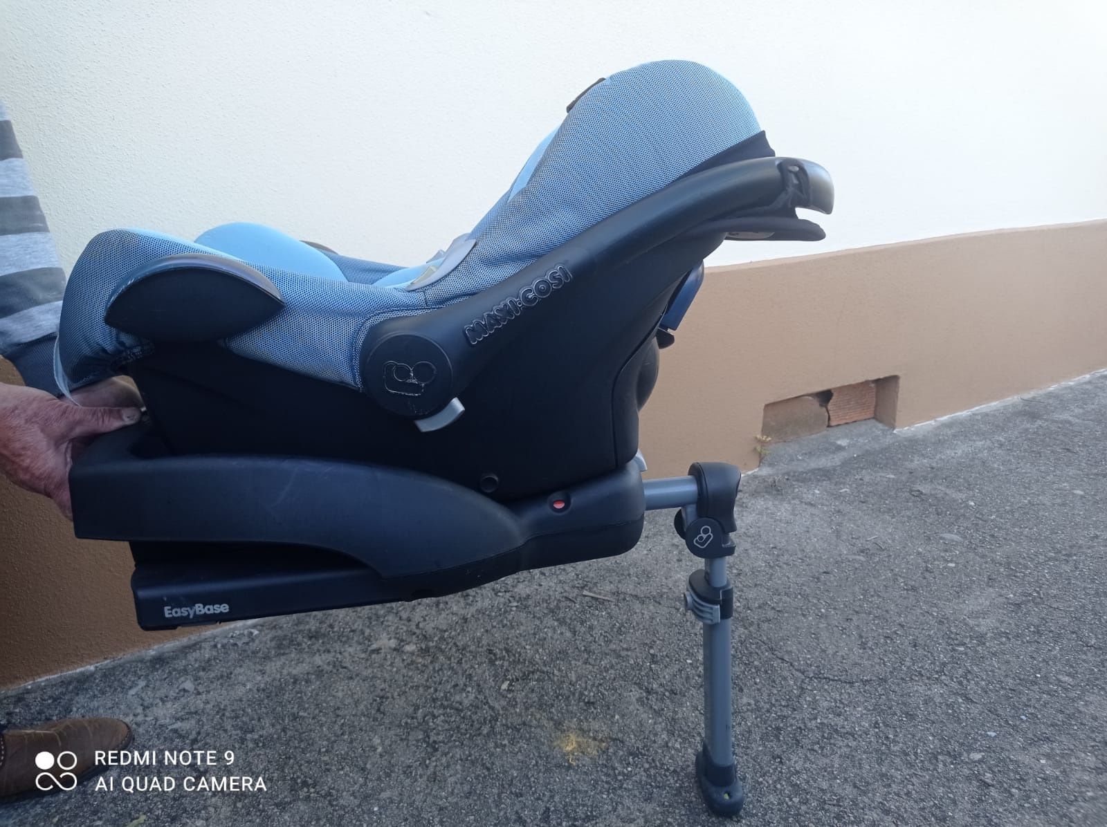 Conjunto de passeio Quinny Buzz, ovo e easy-base
