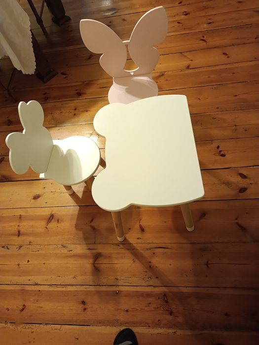 Stolik i dwa krzesełka Teddy Room
