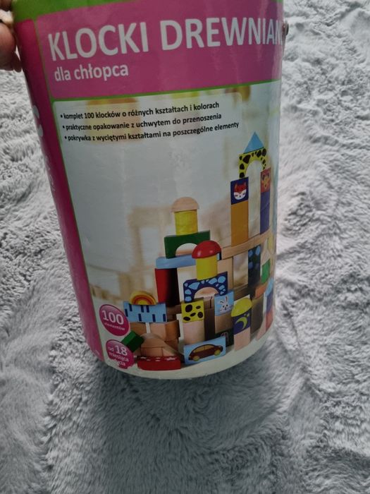 Klocki drewniane