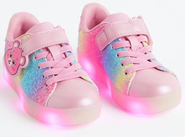 HM Buty świecące diody, led migające podeszwy MISIE rozmiar 31 NOWE