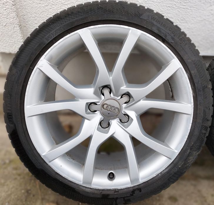 Felgi z oponami zimowymi Audi A4 A5 A6 A8 8,5x18 ET29 5x112