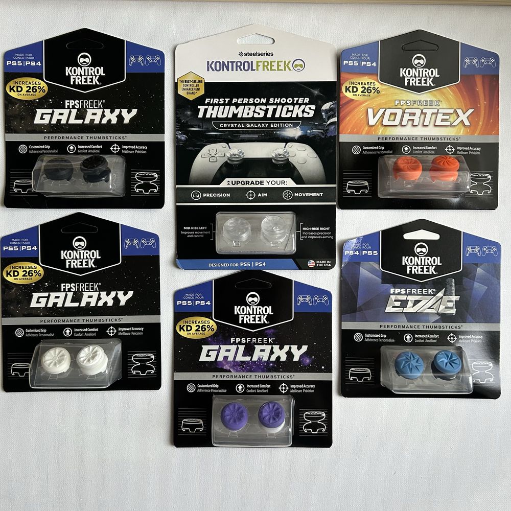 Kontrolfreek стіки/насадки до Xbox, Playstation
