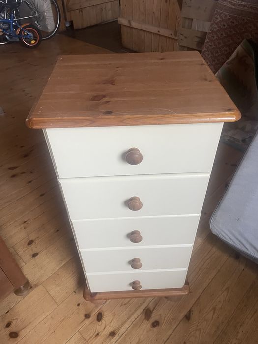 Komoda z szufladami sosnowa