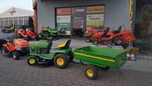 Traktorek ogrodowy kosiarka samojezdna JOHN DEERE  mulczowanie pompa