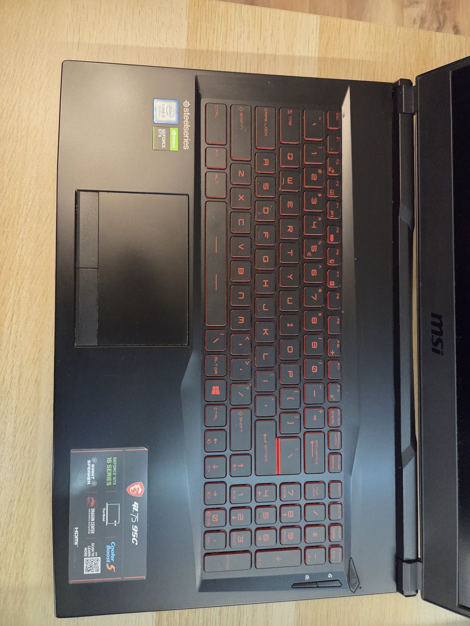 Laptop MSI GL75 9SC-008XPL