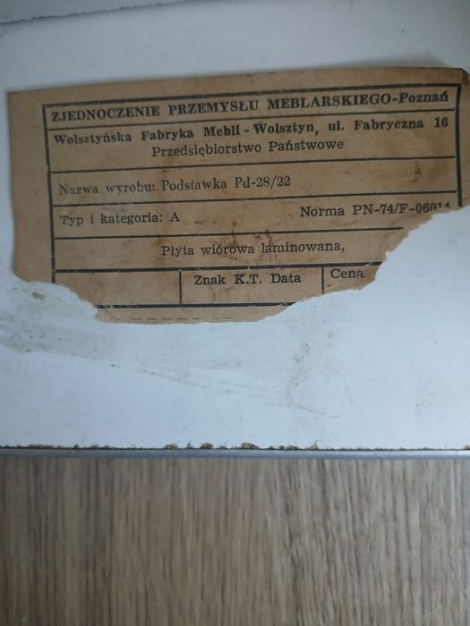 3 oryginalne stołki / taborety z Wolsztyńskiej Fabryki Mebli