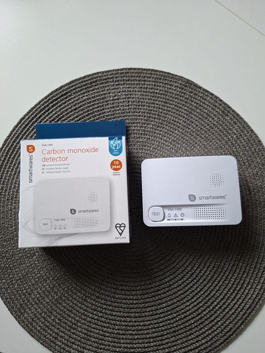 Czujnik detektor czadu tlenku węgla smartwares