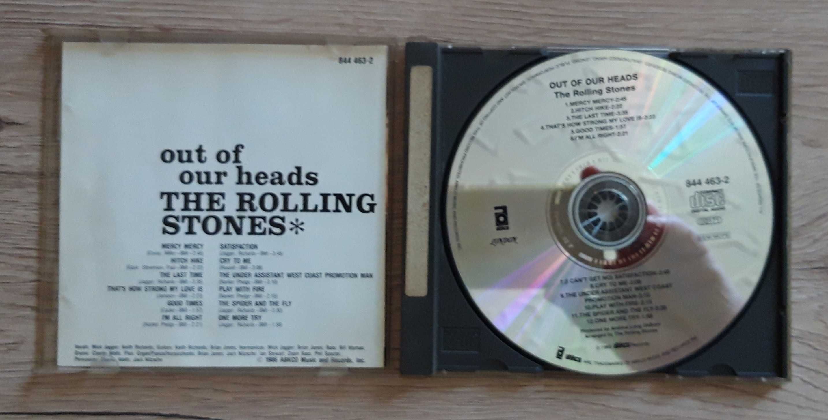The Rolling Stones "Out of our heads". Płyta CD, wyd. angielskie 1986