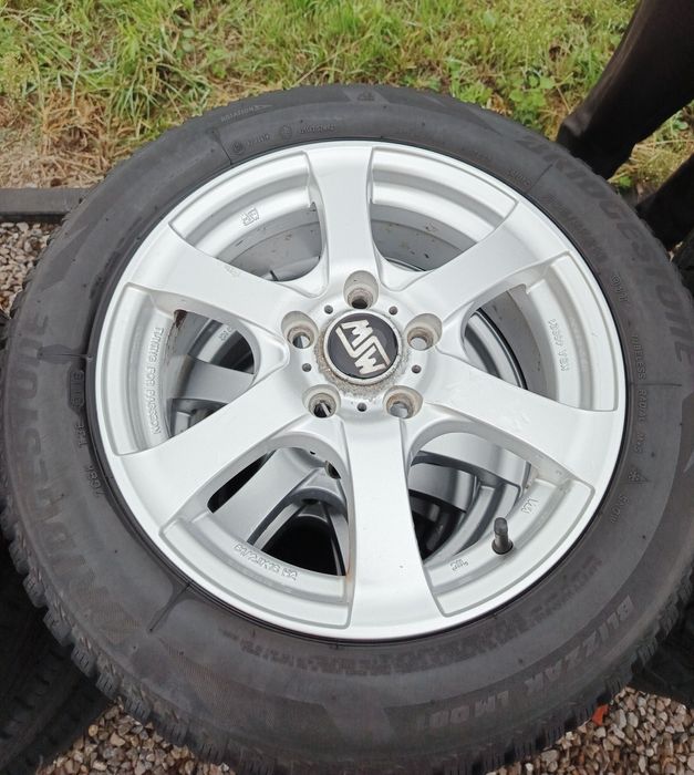 Felgi aluminiowe + opony zimowe 5x114,3 R16 Lexus Honda Hyundai Suzuki