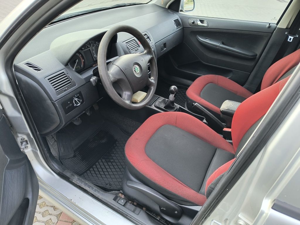 Skoda Fabia 1.4 16V 75KM*Gaz do 2034*Klima*ABS*Parktronic*Hak*2005r.