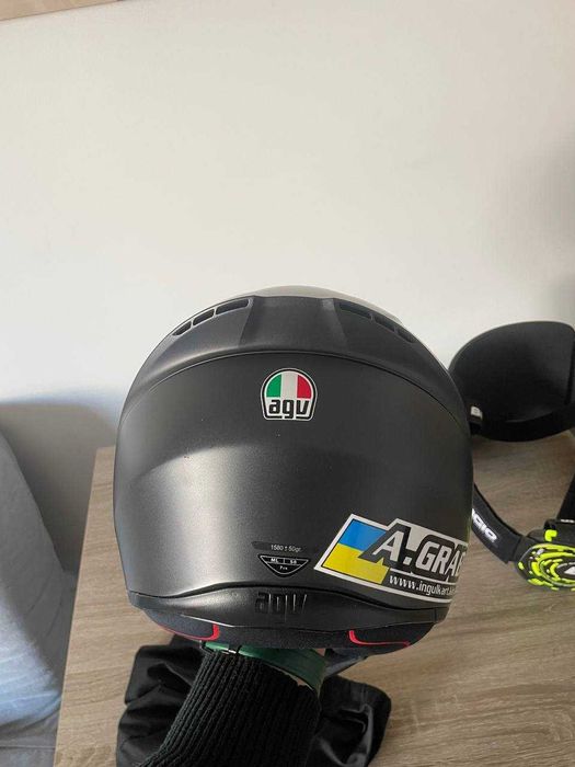 Nowy Kask AGV K-1 S E2206 Matt Black Rozmiar - ML