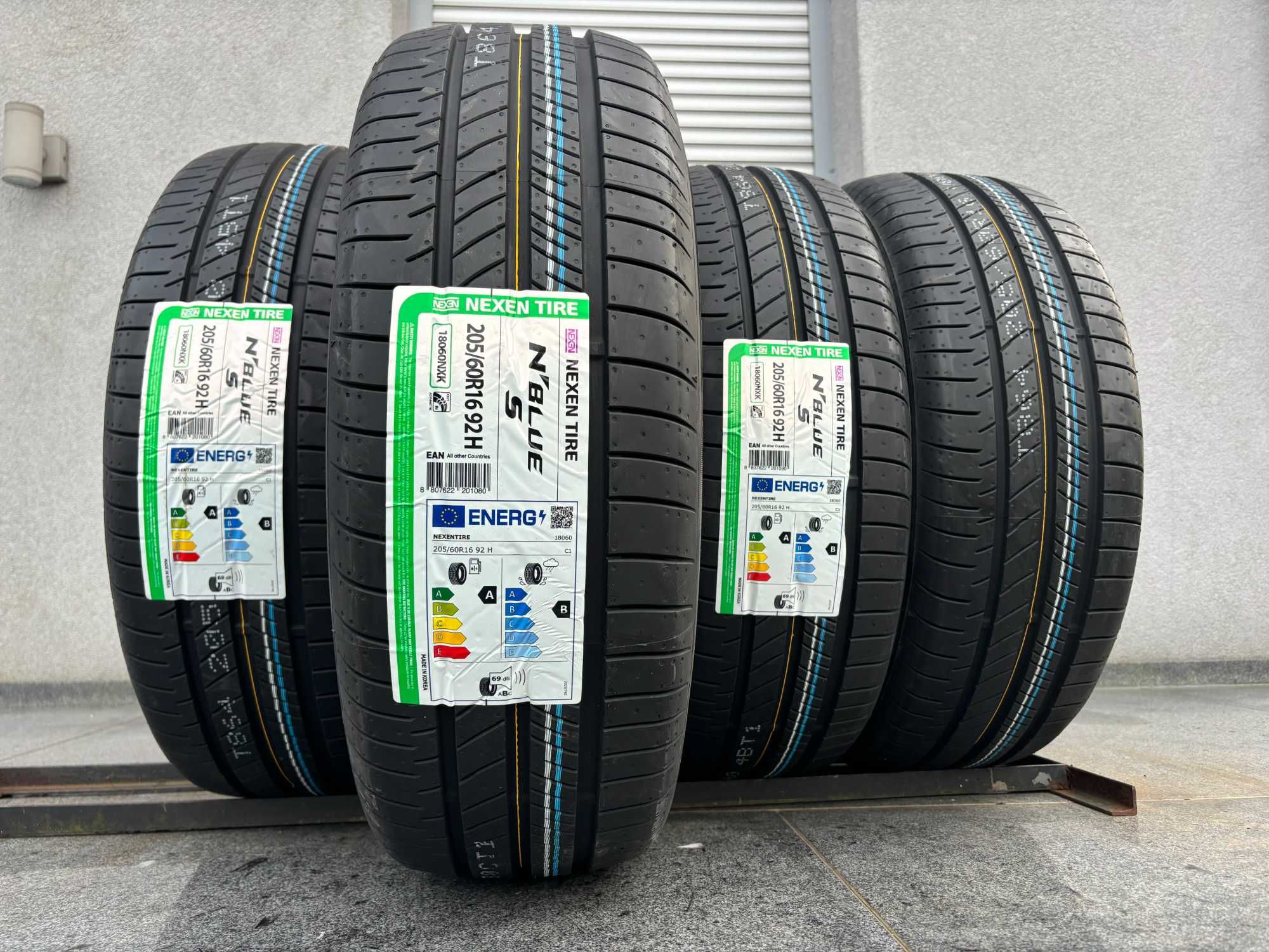 x4 letnie 205/60R16 Nexen Nblue 92H prod. 2024r A,B,69db gwarancja