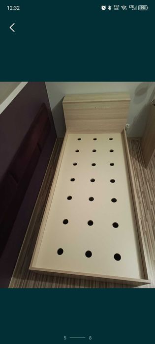 Komplet biurko i łóżko