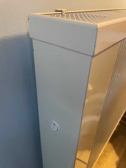 Grzejnik Regulus E-vent do pomp ciepła 30x100cm 690W