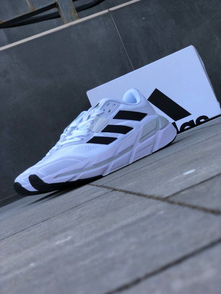 Adidas мужские белые кроссовки / кросівки Адідас білі / белые крсовки