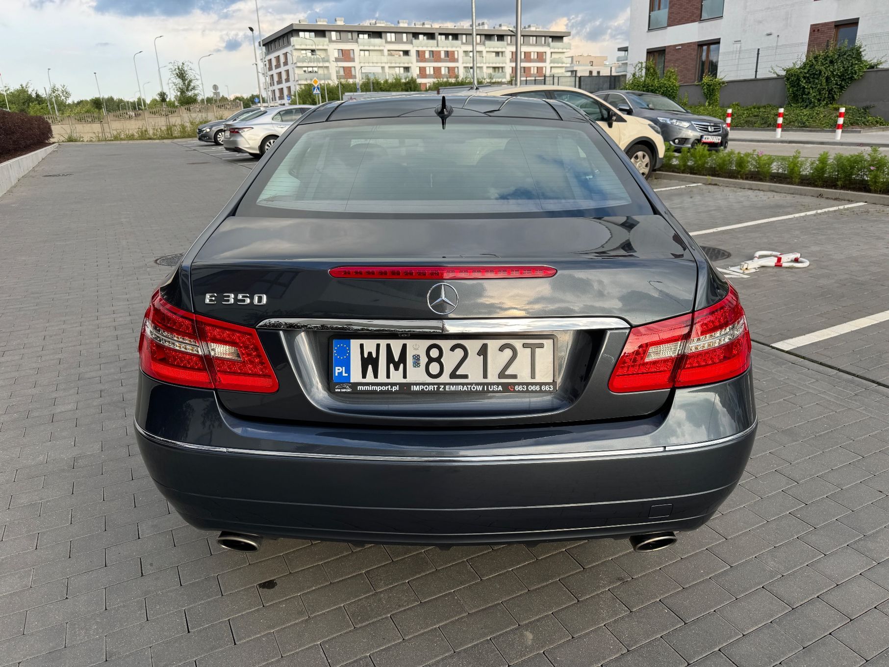 Mercedes-Benz Klasa E W207 Coupe E350 3.5 V6 306KM Harman/Kardon Panorama 18"AMG