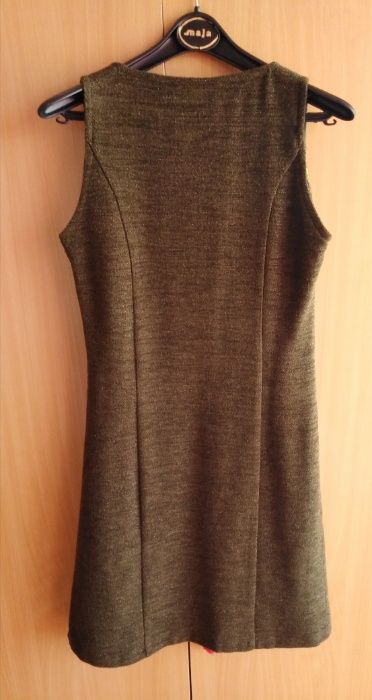 Vestido Lanidor verde escuro, como novo - qualidade a óptimo preço!