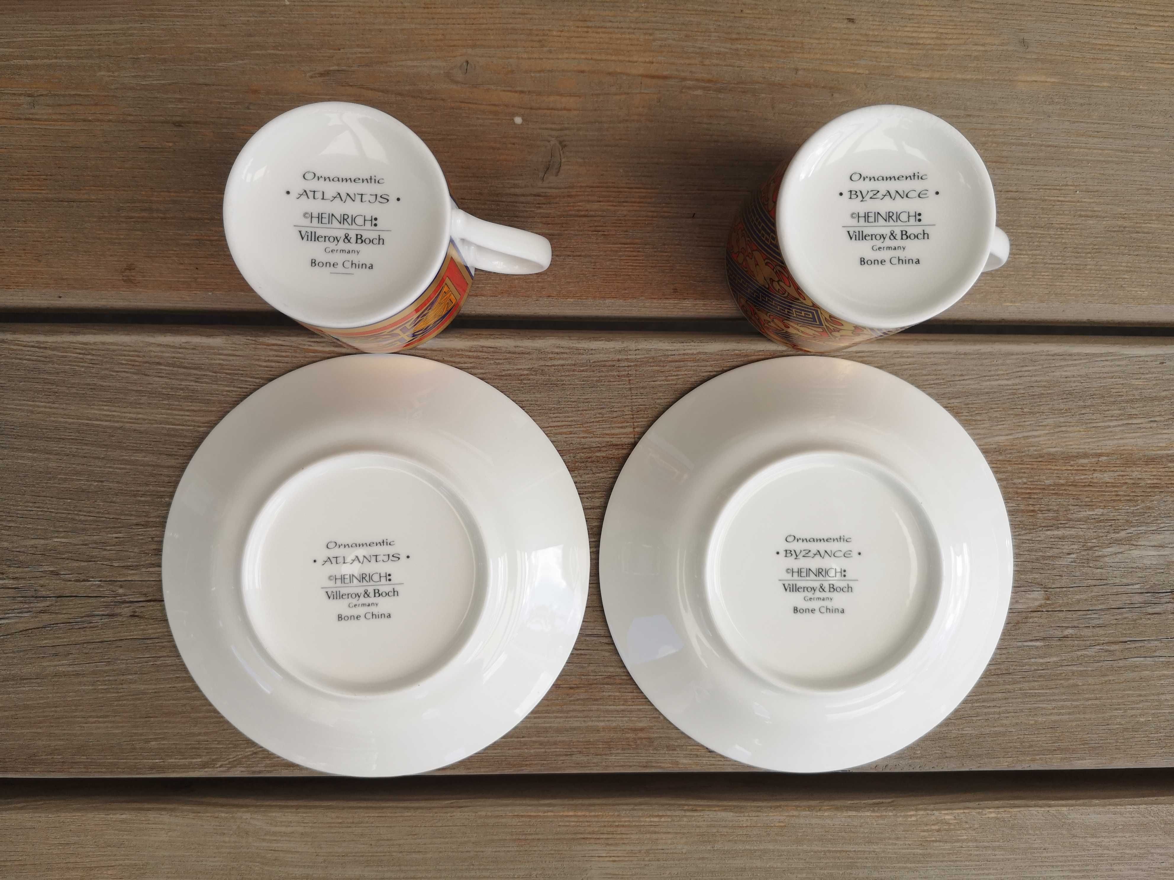 Filiżanki do esspreso z talerzykami Villeroy&Boch (cena za 2 sztuki)