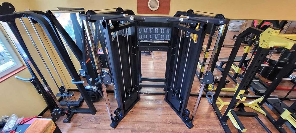 Brama narożna różne wysokości