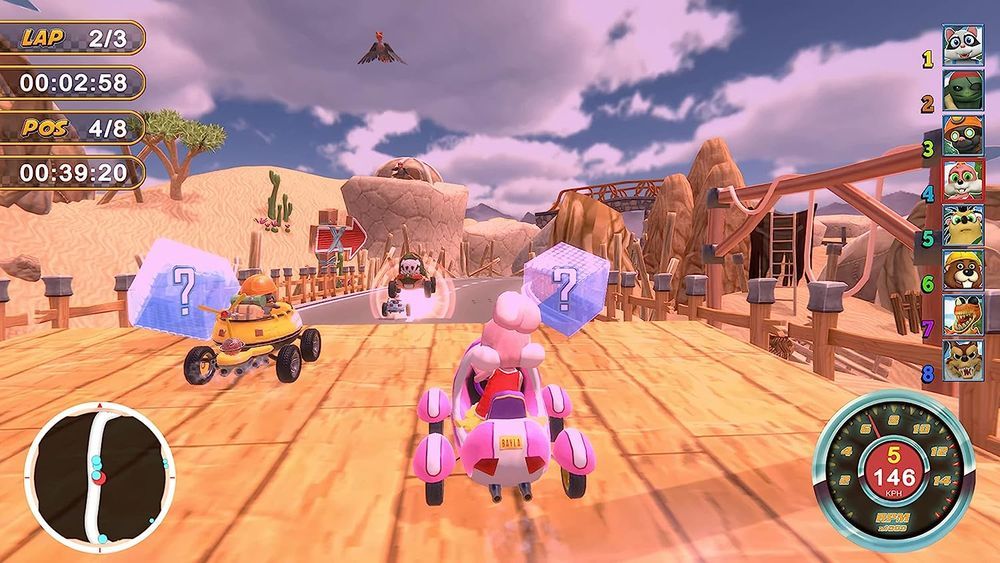 ZESTAW Animal Kart Racer Wheel Bundle Pack (NSW) - Kod w pudełku