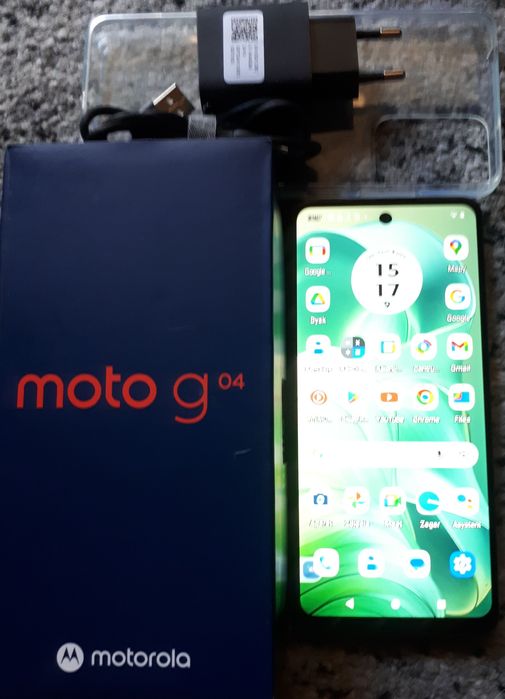 Motorola G04 -8GB/128GB -powystawowy