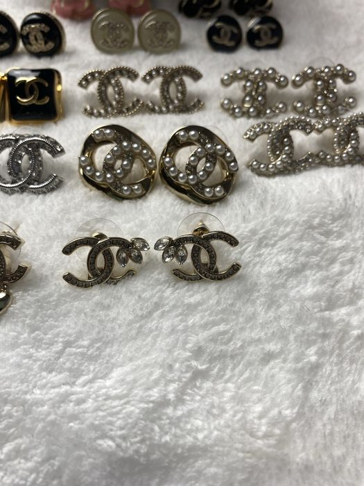 Серьги chanel , шанель