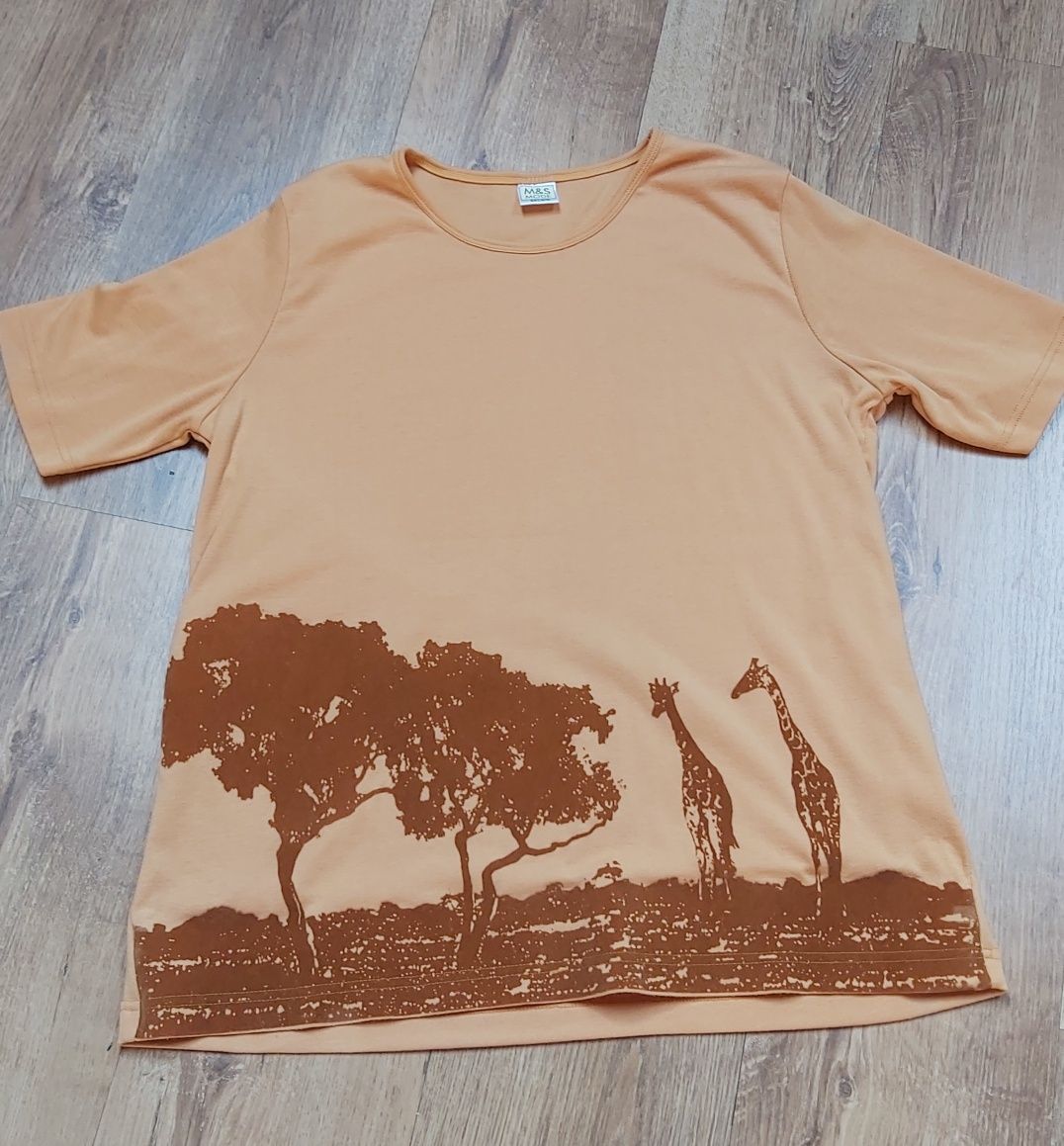 T-shirt z motywem safari